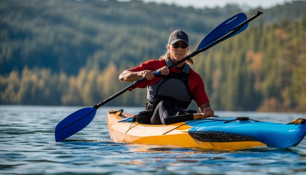 improving mobility for kayaking