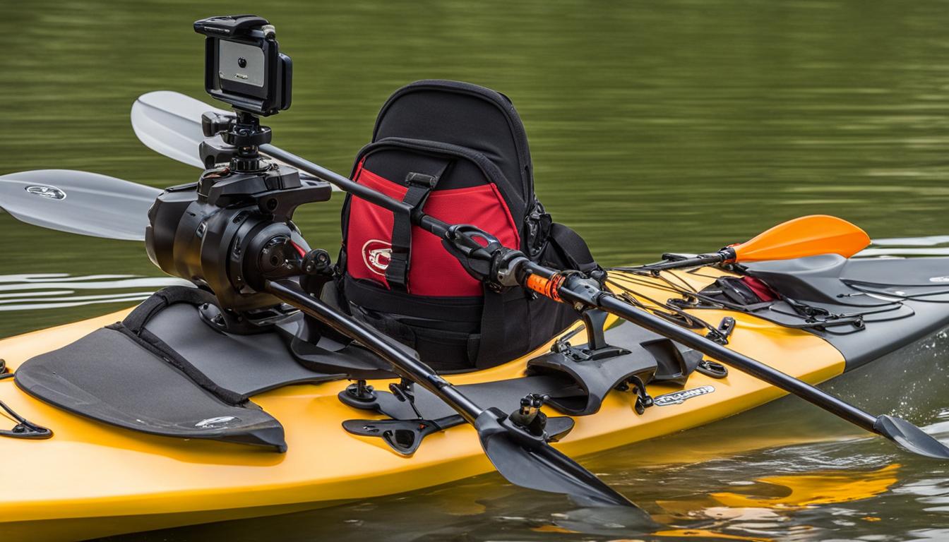 kayak accessory and gear mounts