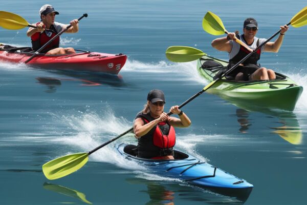 kayak paddle strokes