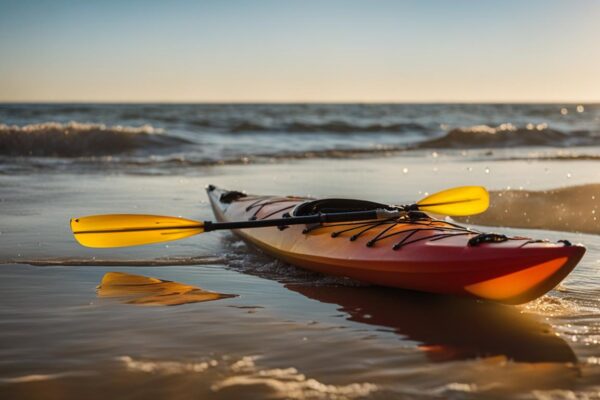 kayak post-paddling drainage