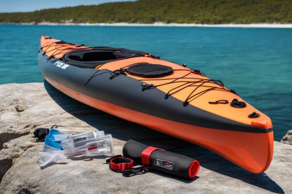 kayak safety equipment storage
