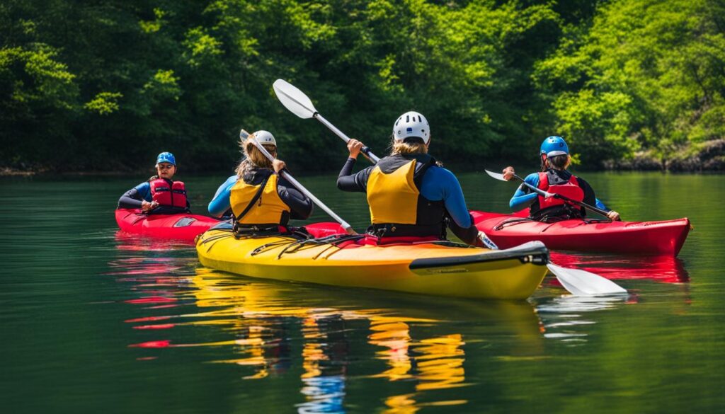kayak safety training events