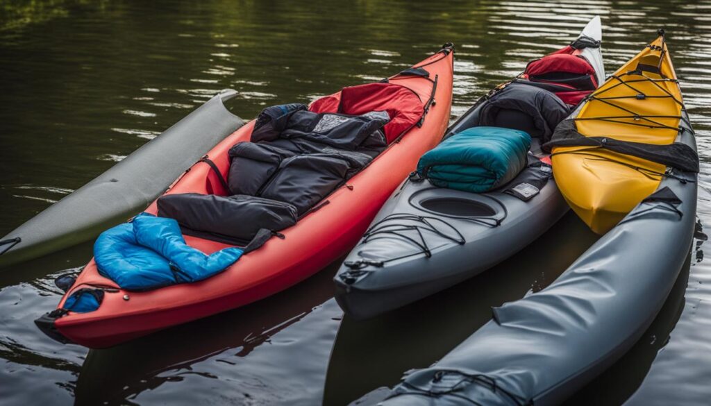 kayak sleeping gear