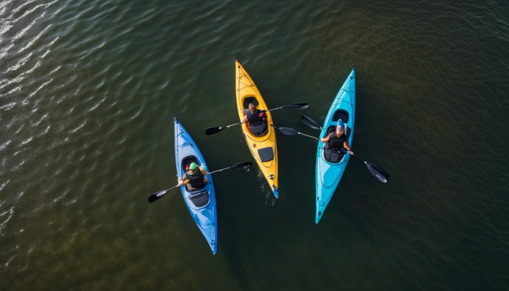 kayak width