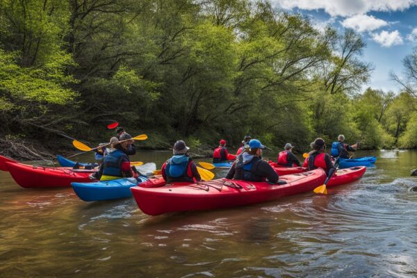 kayaking community volunteering