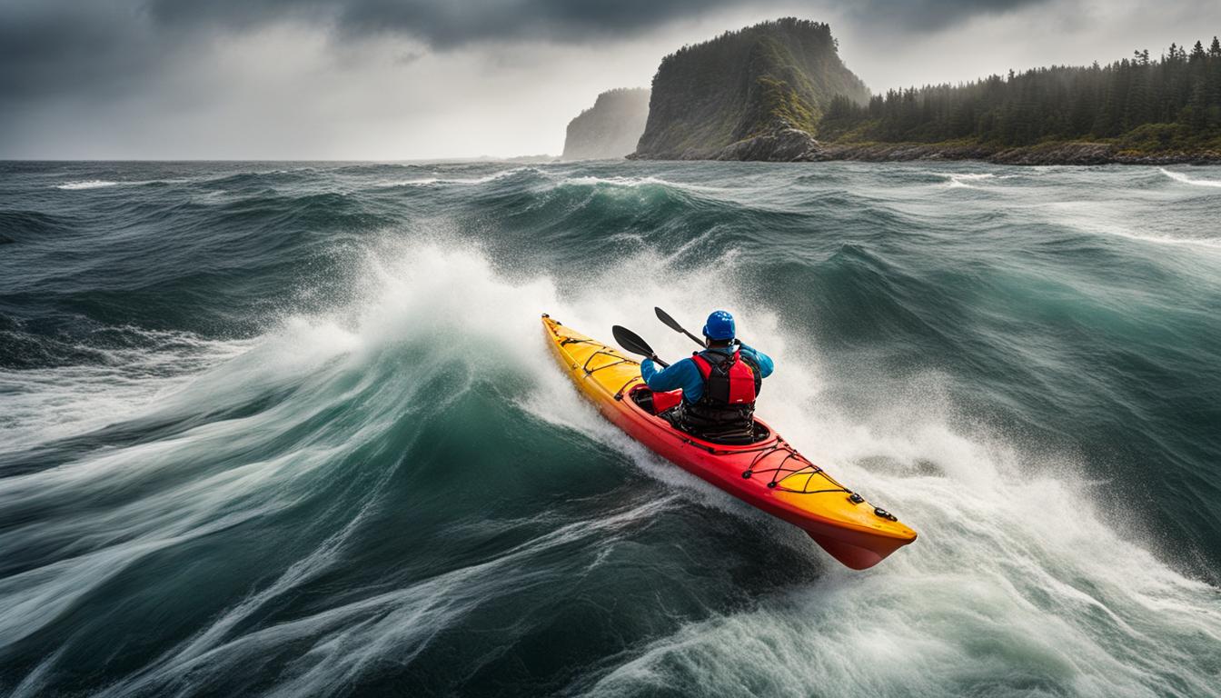 kayaking tidal shifts navigation