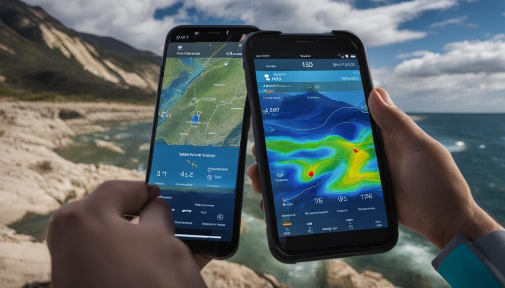 kayaking weather prediction apps