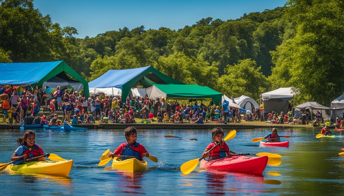 kids kayaking events