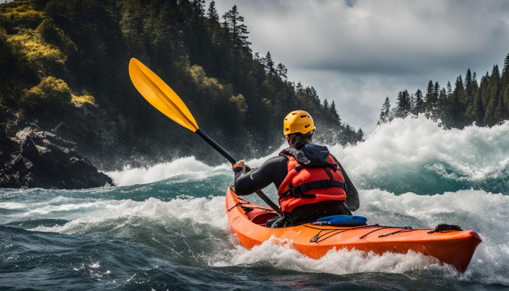 rough water kayaking tips