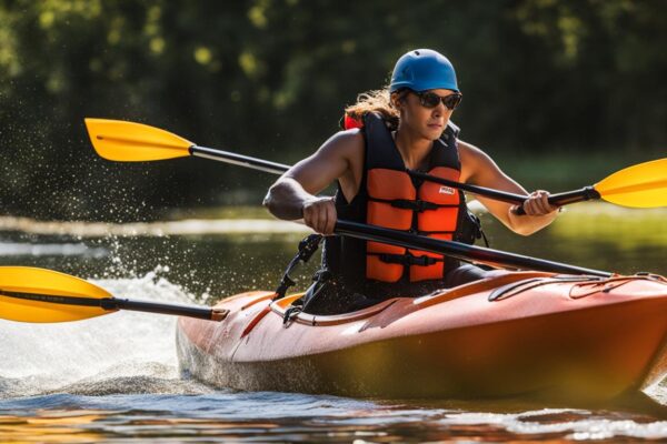 sit-on-top kayak wet exit