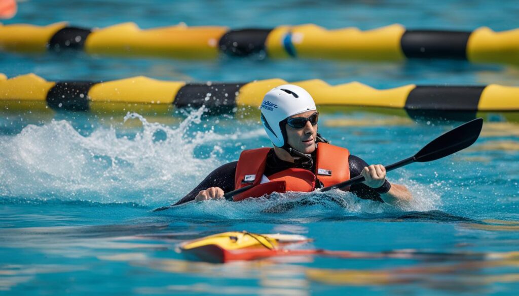 swim training for paddle sports