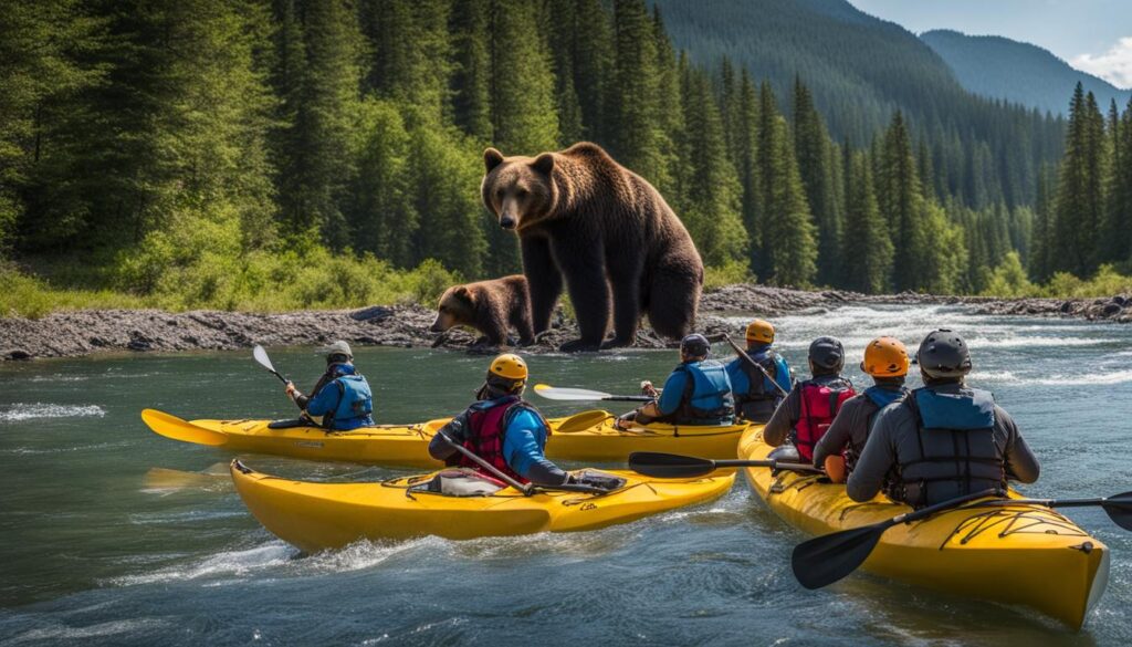wildlife safety in kayak camping