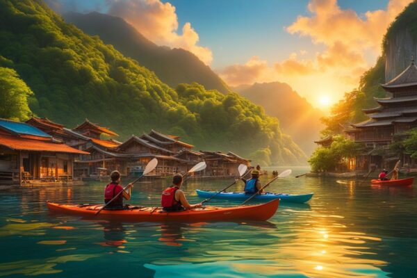 Cultural kayak tours