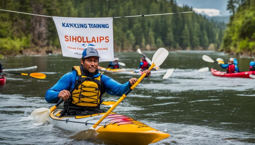 Kayaking training scholarships