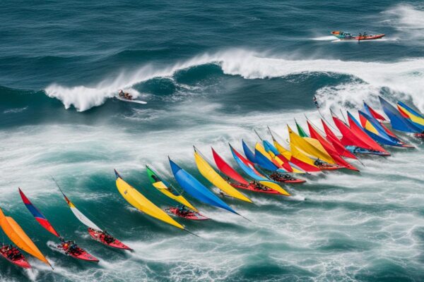 Sea kayak racing