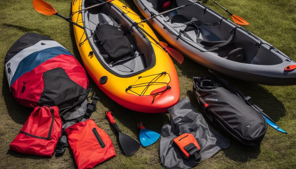 kayaking gear