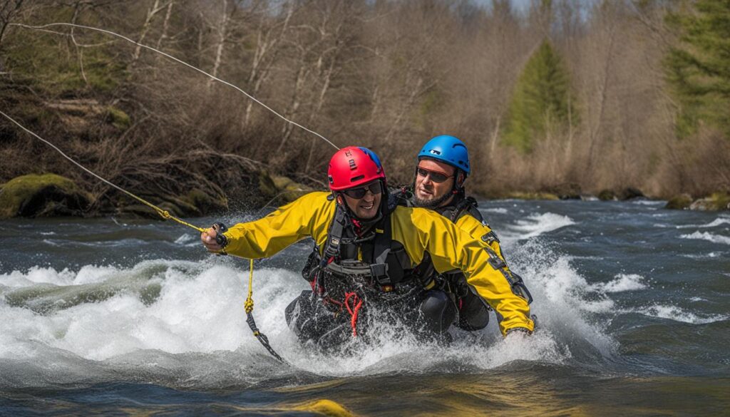 swiftwater rescue technique
