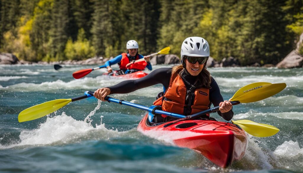 touring vs whitewater kayak helmets